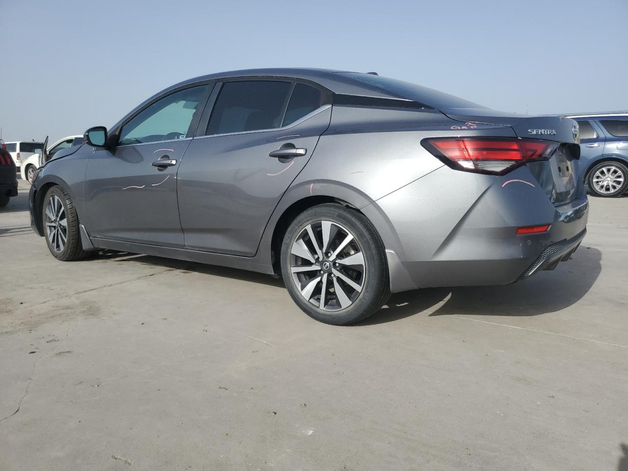 2020 Nissan Sentra VIN 3N1AB8CV7LY214470 Copart auction photo, front end damage thumbnail 2