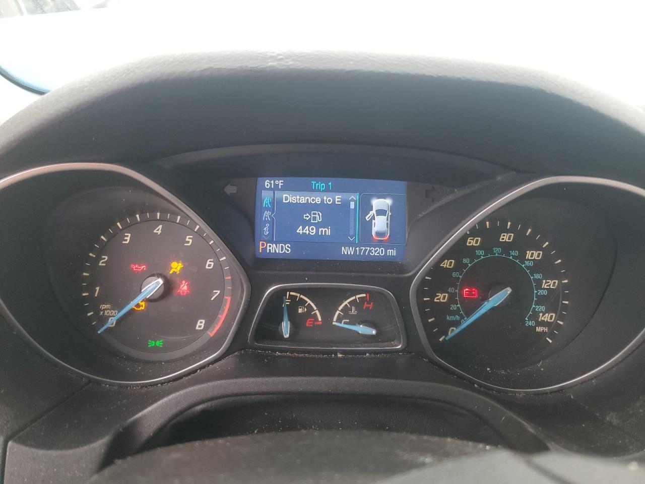 2014 Ford Focus VIN 1FADP3K29EL285600 Copart auction photo, front end damage thumbnail 9