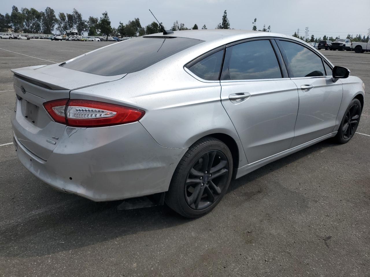 2016 Ford Fusion VIN 3FA6P0H93GR173617 Copart auction photo, rear end damage thumbnail 3