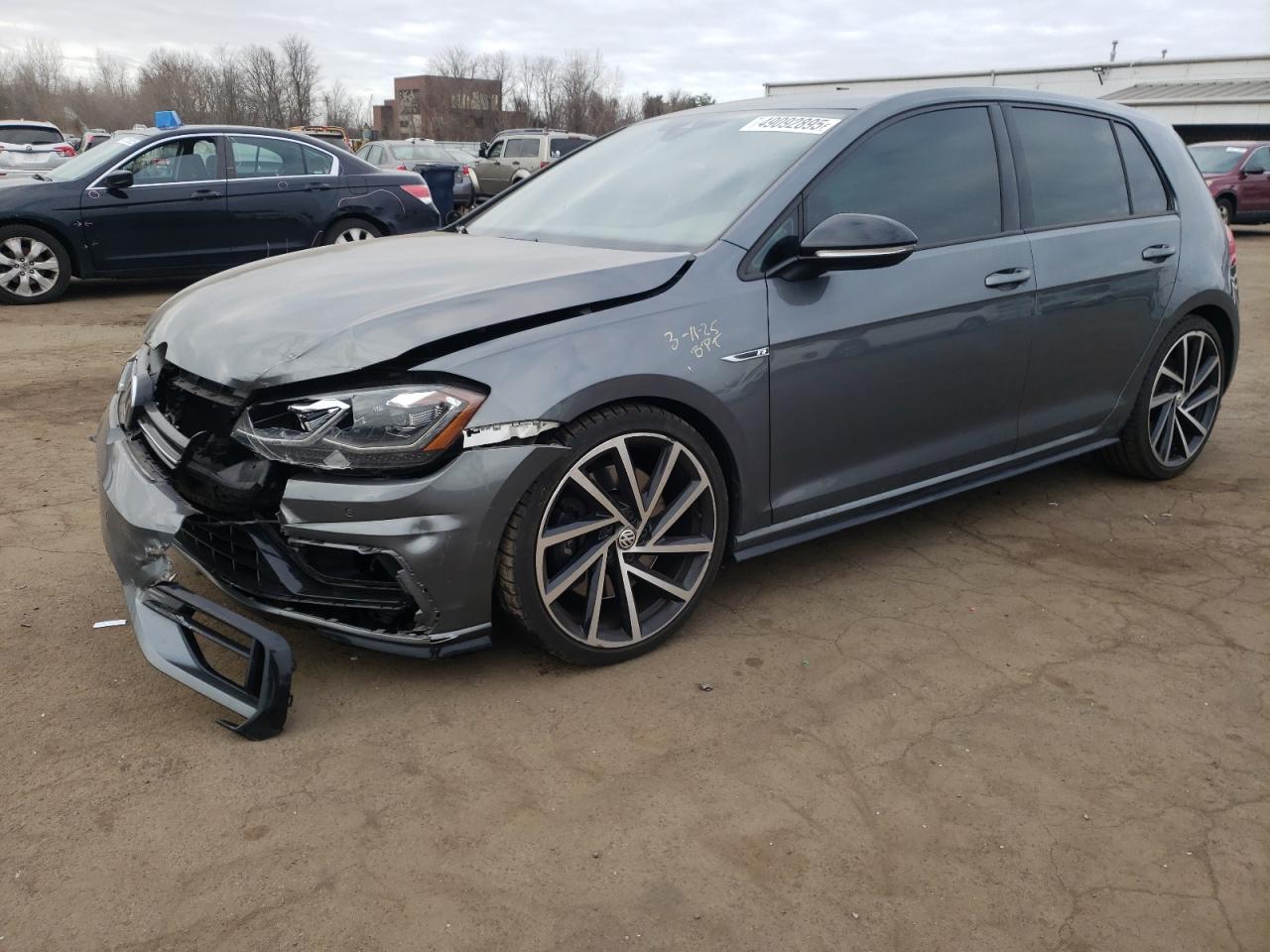 2018 Volkswagen Golf VIN WVWWF7AU0JW087092 - Copart auction photo