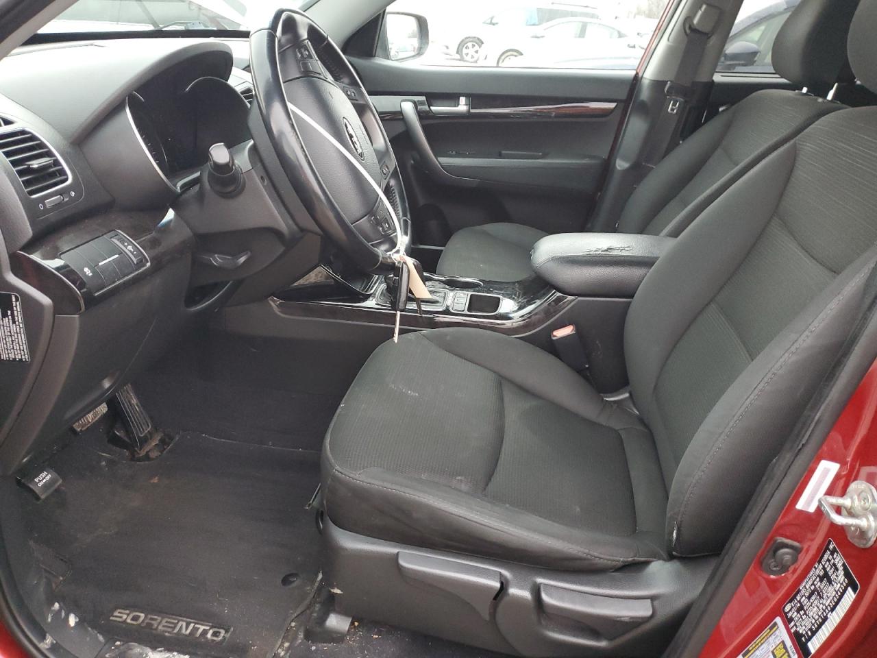 2014 KIA Sorento VIN 5XYKT4A63EG549560 Copart auction photo, front end damage thumbnail 7