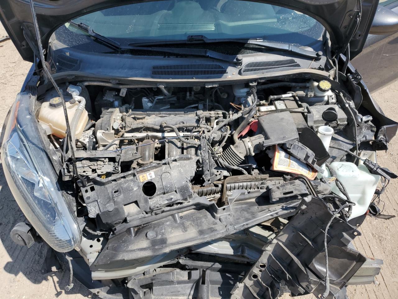2019 Ford Fiesta VIN 3FADP4BJ2KM125999 Copart auction photo, front end damage thumbnail 13