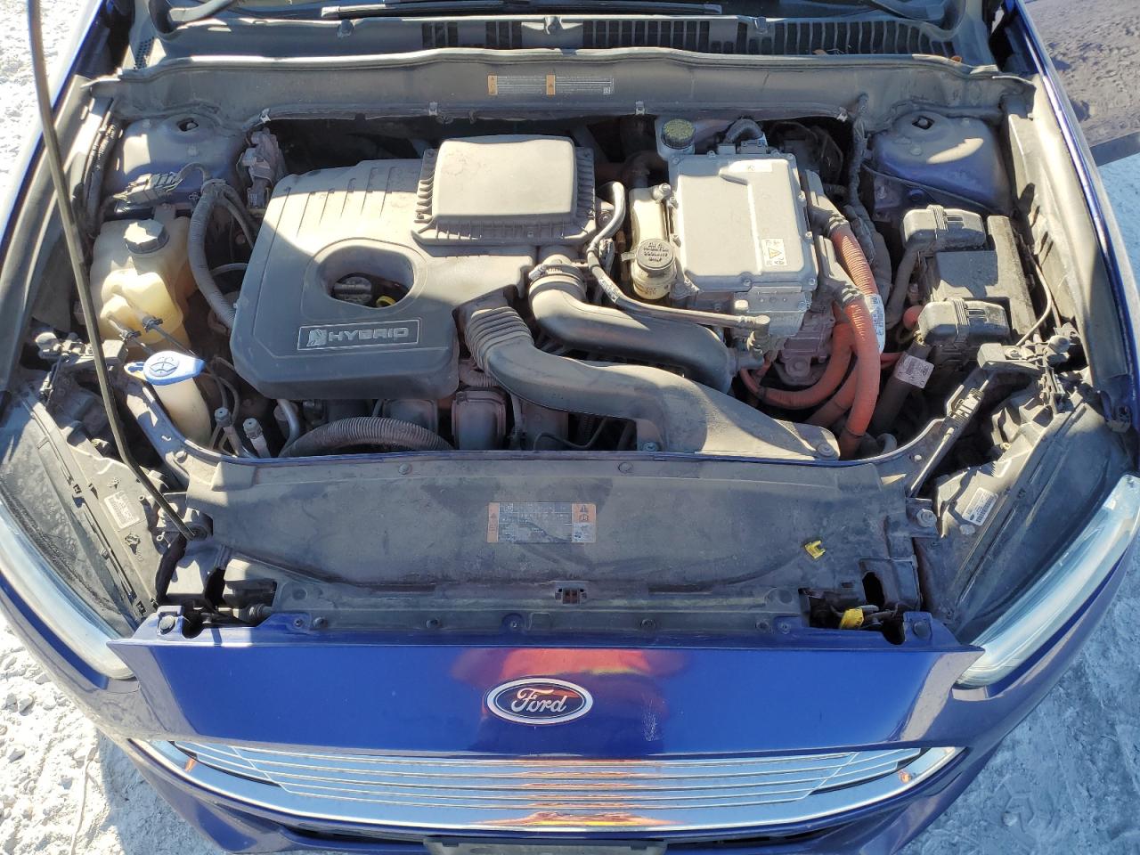 2013 Ford Fusion VIN 3FA6P0LU7DR229338 Copart auction photo, side / front end damage thumbnail 11