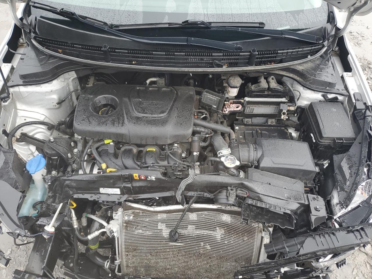 2019 KIA Rio VIN 3KPA24ABXKE210721 Copart auction photo, front end damage thumbnail 11