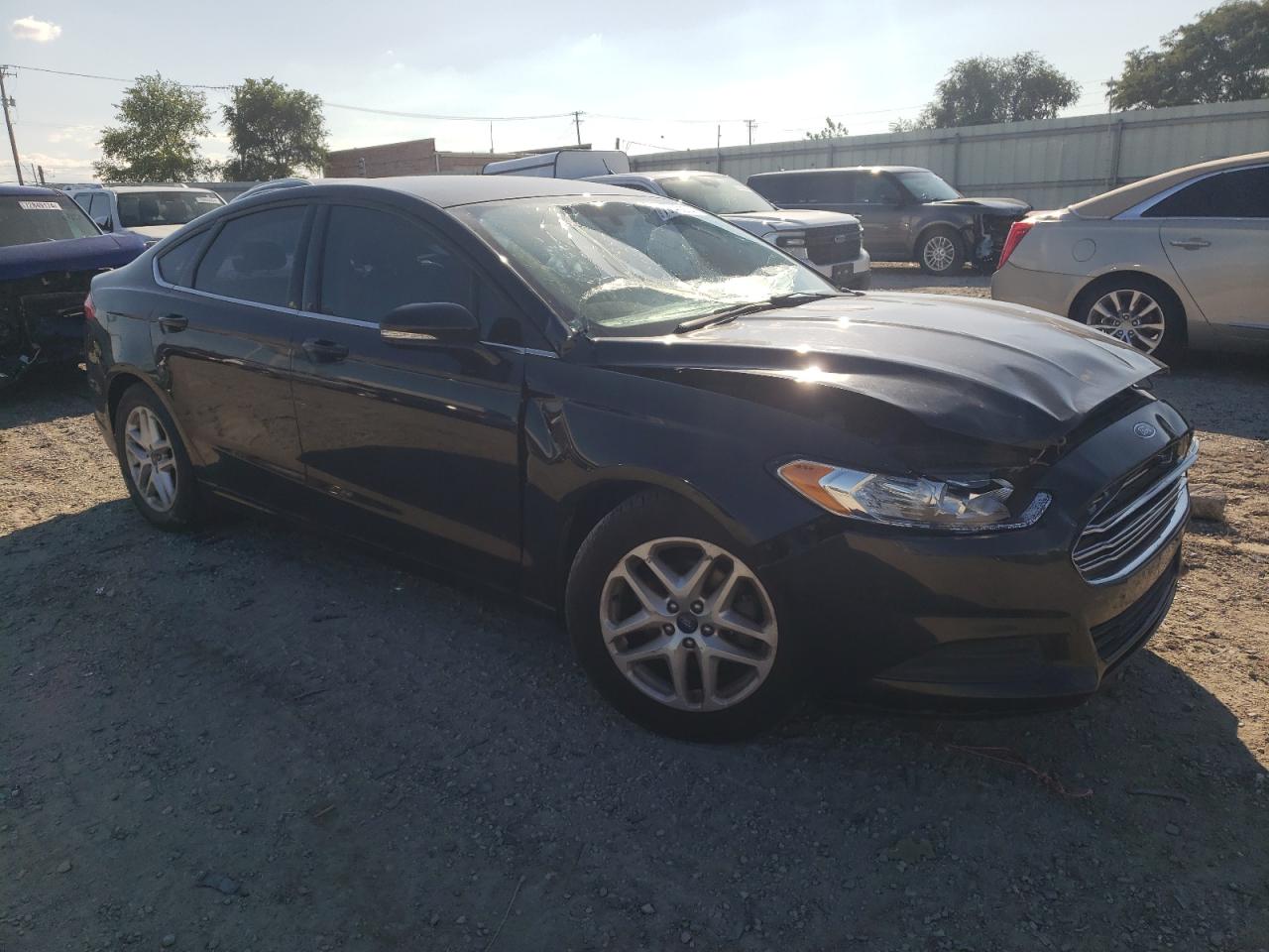 2015 Ford Fusion VIN 3FA6P0H77FR295751 Copart auction photo, front end damage thumbnail 4