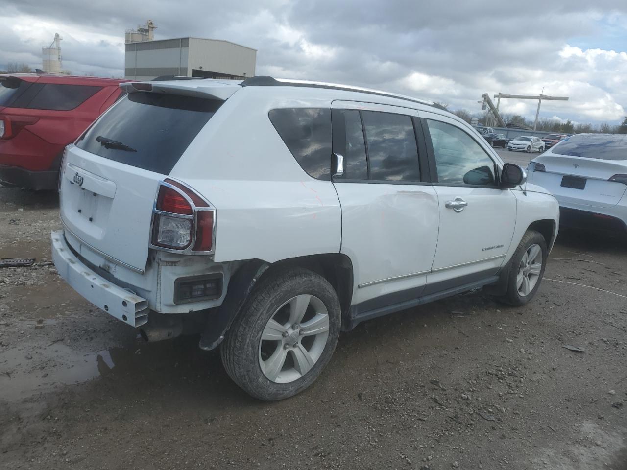 2014 Jeep Compass VIN 1C4NJDBB4ED689159 Copart auction photo, rear end damage thumbnail 3