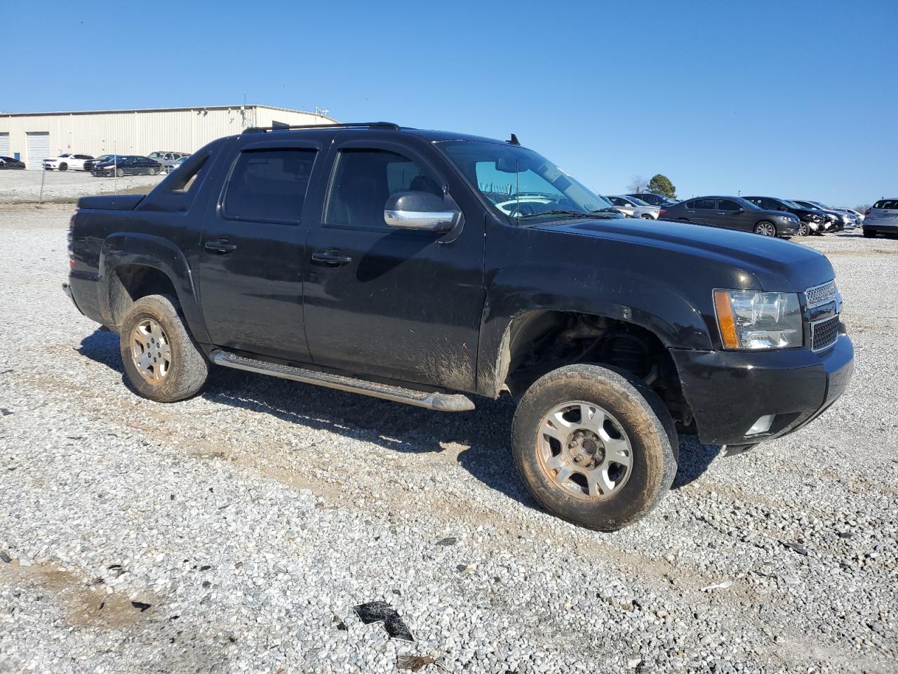 2010 Chevrolet Avalanche VIN 3GNNCFE00AG103299 Copart auction photo, rear end / damage history damage thumbnail 4