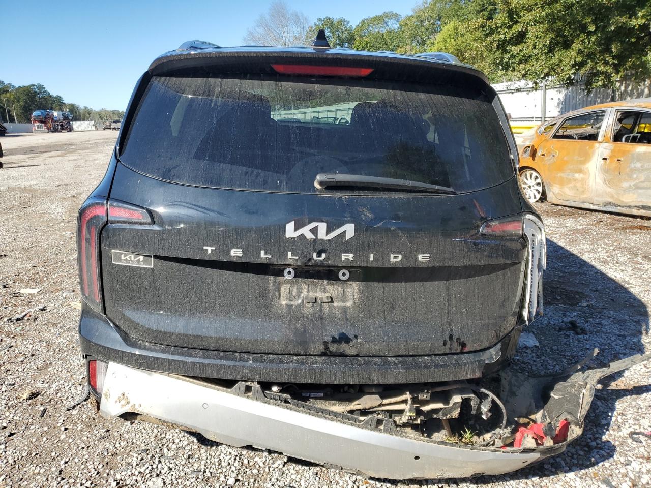 2024 KIA Telluride VIN 5XYP54GC9RG480473 Copart auction photo, rear end / side damage thumbnail 6