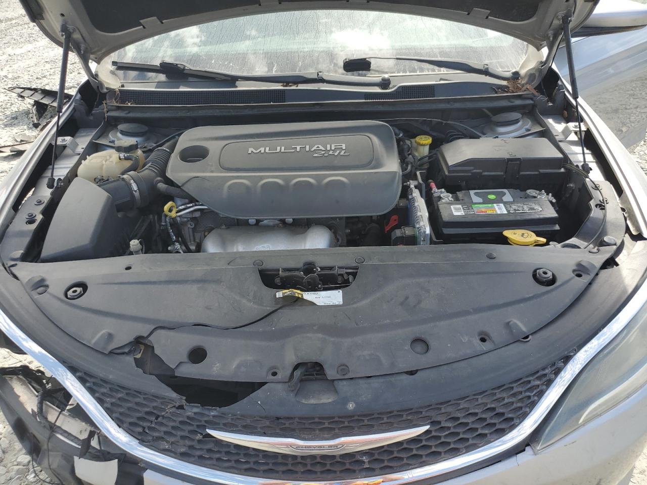 2015 Chrysler 200 VIN 1C3CCCAB0FN748754 Copart auction photo, front end damage thumbnail 11
