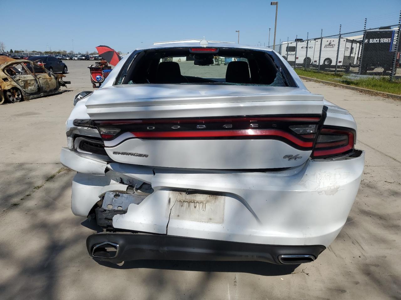 2017 Dodge Charger VIN 2C3CDXCT9HH563396 Copart auction photo, rear end / front end damage thumbnail 6