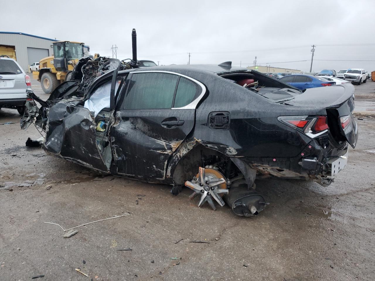2016 Lexus GS VIN JTHBZ1BL0GA001597 Copart auction photo, all over damage thumbnail 2
