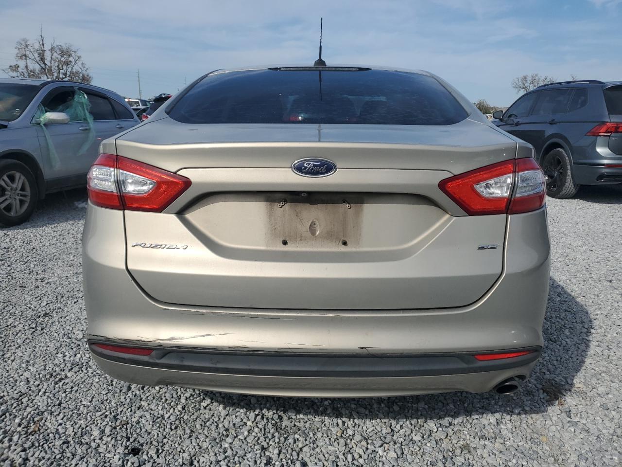 2016 Ford Fusion VIN 3FA6P0H79GR163561 Copart auction photo, side damage thumbnail 6