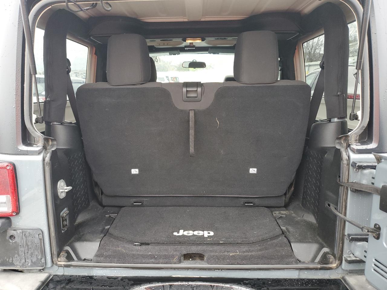 2015 Jeep Wrangler VIN 1C4AJWAG7FL575817 Copart auction photo, side damage thumbnail 13