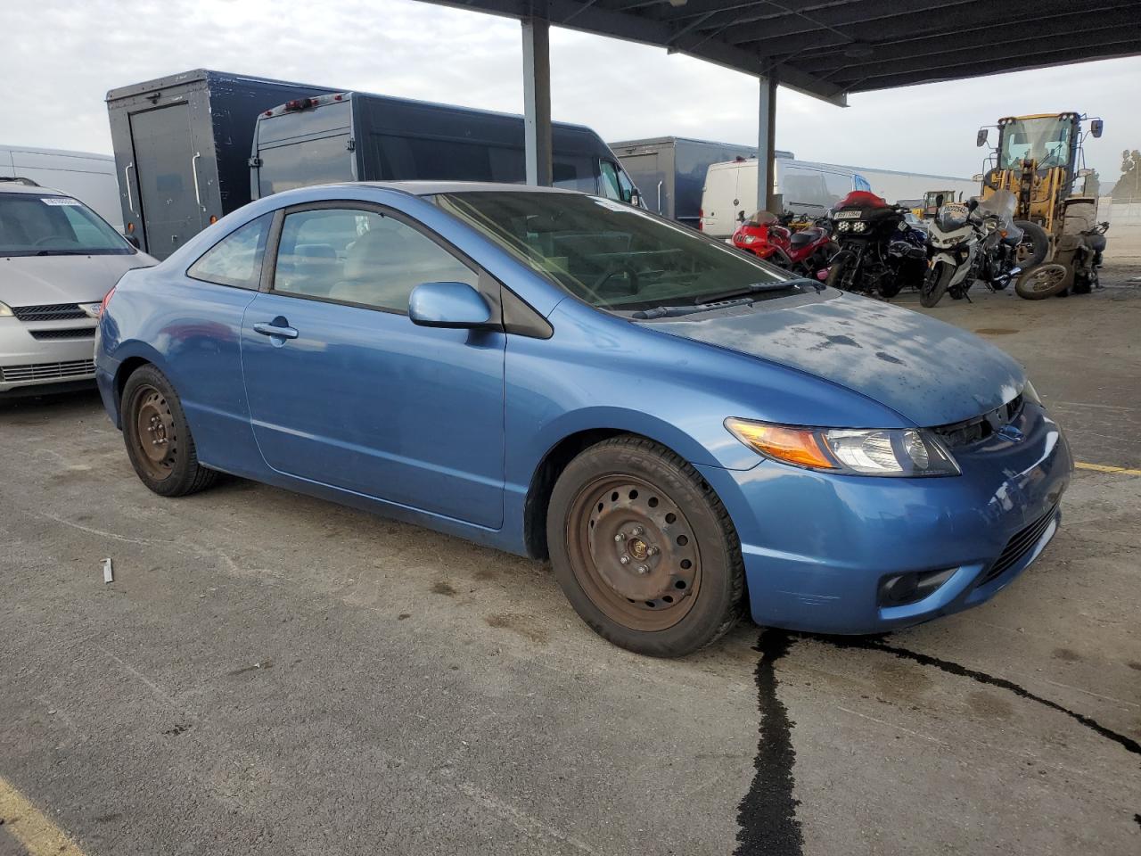 2006 Honda Civic VIN 2HGFG11866H508074 Copart auction photo, front end damage thumbnail 4
