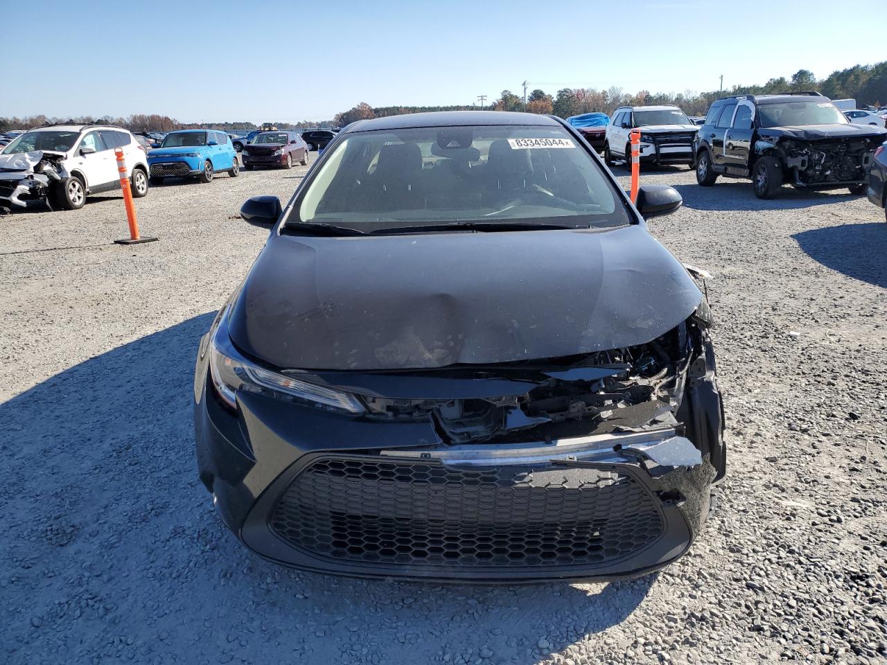 2022 Toyota Corolla VIN JTDEPMAE6NJ230243 Copart auction photo, front end damage thumbnail 5