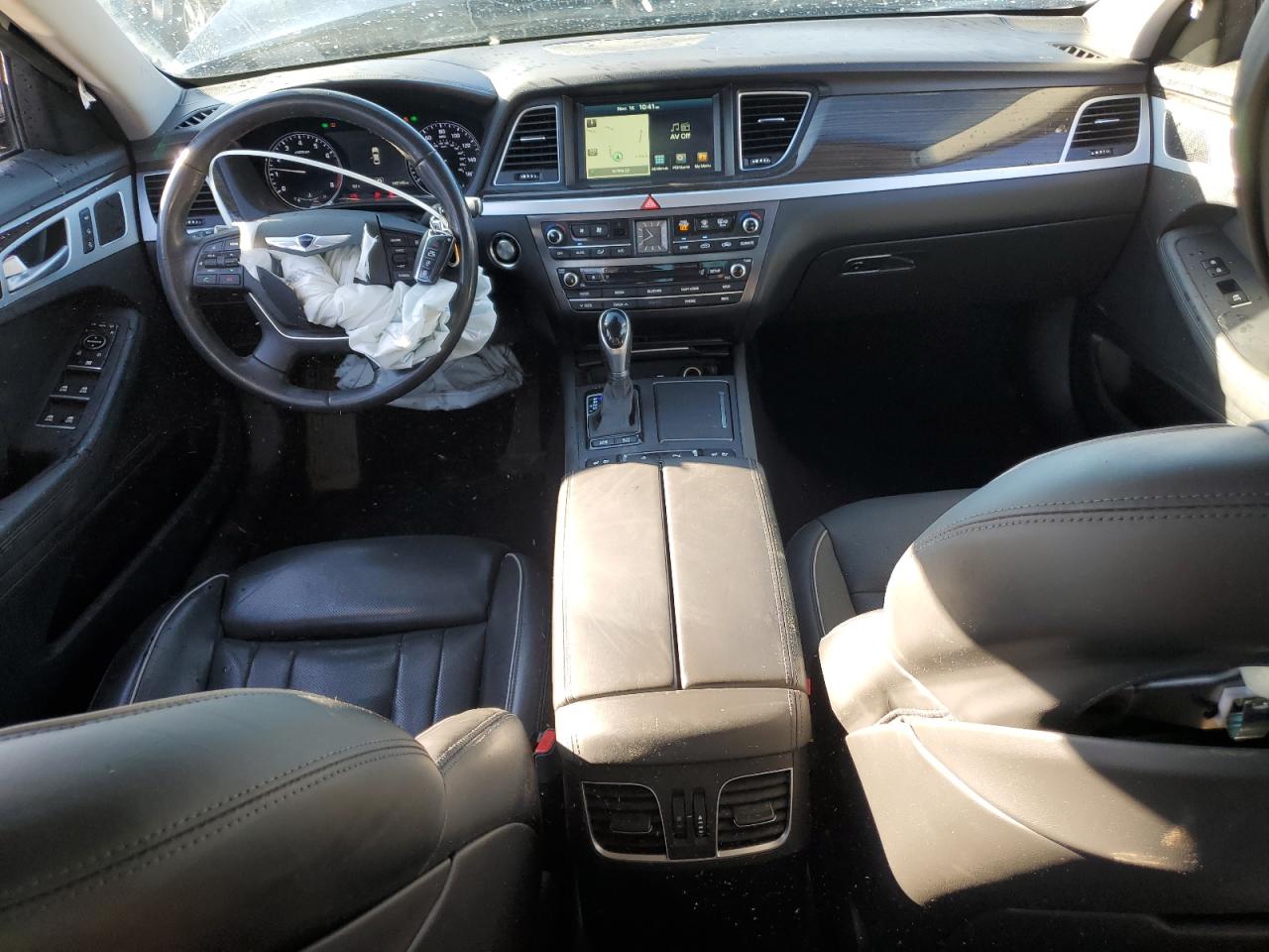 2015 Hyundai Genesis VIN KMHGN4JE1FU047469 Copart auction photo, front end / side damage thumbnail 8