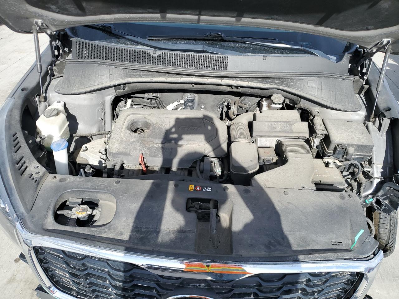 2019 KIA Sorento VIN 5XYPGDA3XKG453064 Copart auction photo, front end / side damage thumbnail 11