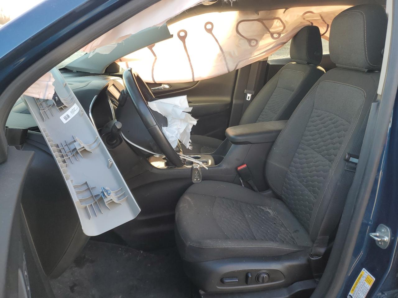 2021 Chevrolet Equinox VIN 3GNAXKEVXML362711 Copart auction photo, undercarriage / front end damage thumbnail 7
