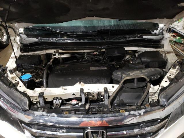 2016 Honda Pilot VIN 5FNYF6H59GB068121 Copart auction photo, side / front end damage thumbnail 12