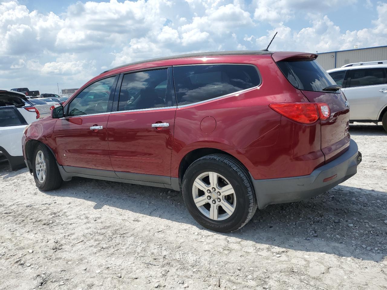 2010 Chevrolet Traverse VIN 1GNLRFED2AS150884 Copart auction photo, side damage thumbnail 2