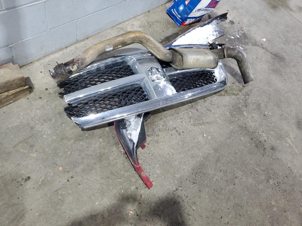 2009 Dodge RAM VIN 1D3HV16T89J519629 Copart auction photo, front end damage thumbnail 14