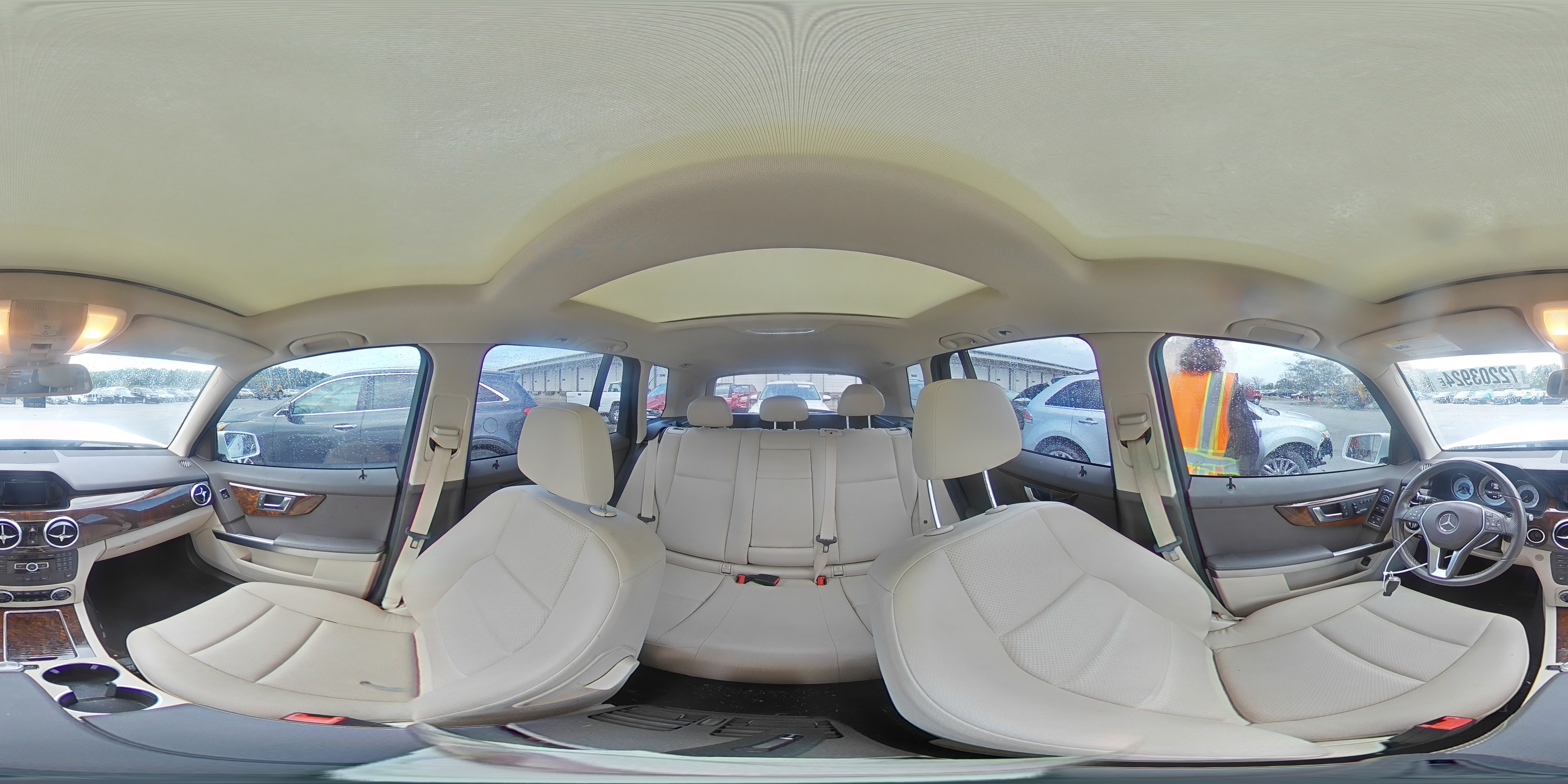 2015 Mercedes-Benz GLK-klasse VIN WDCGG5HB8FG376470 Copart auction photo, front end damage thumbnail 13