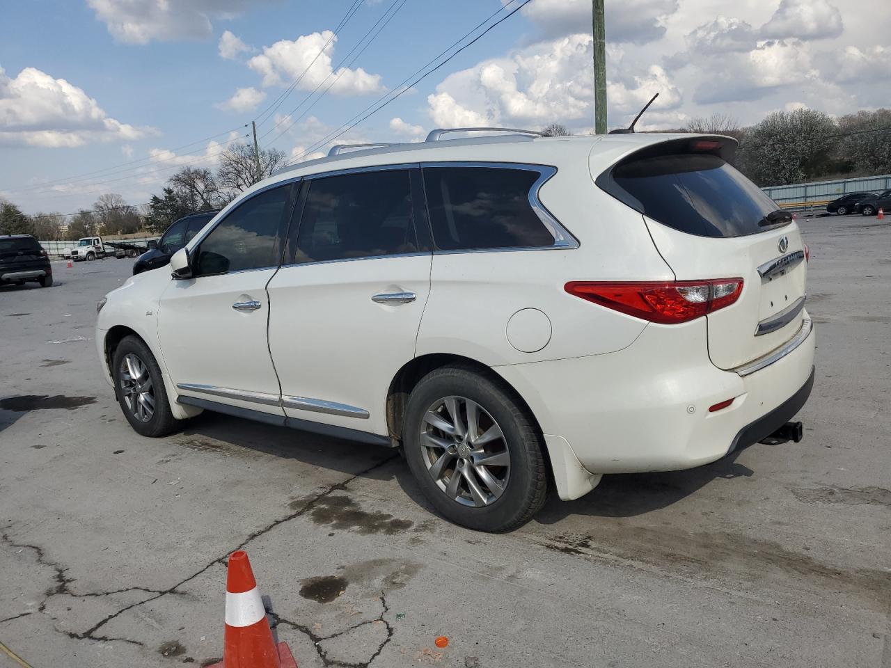 2014 Infiniti QX60 VIN 5N1AL0MN0EC512960 Copart auction photo, minor dent/scratches damage thumbnail 2