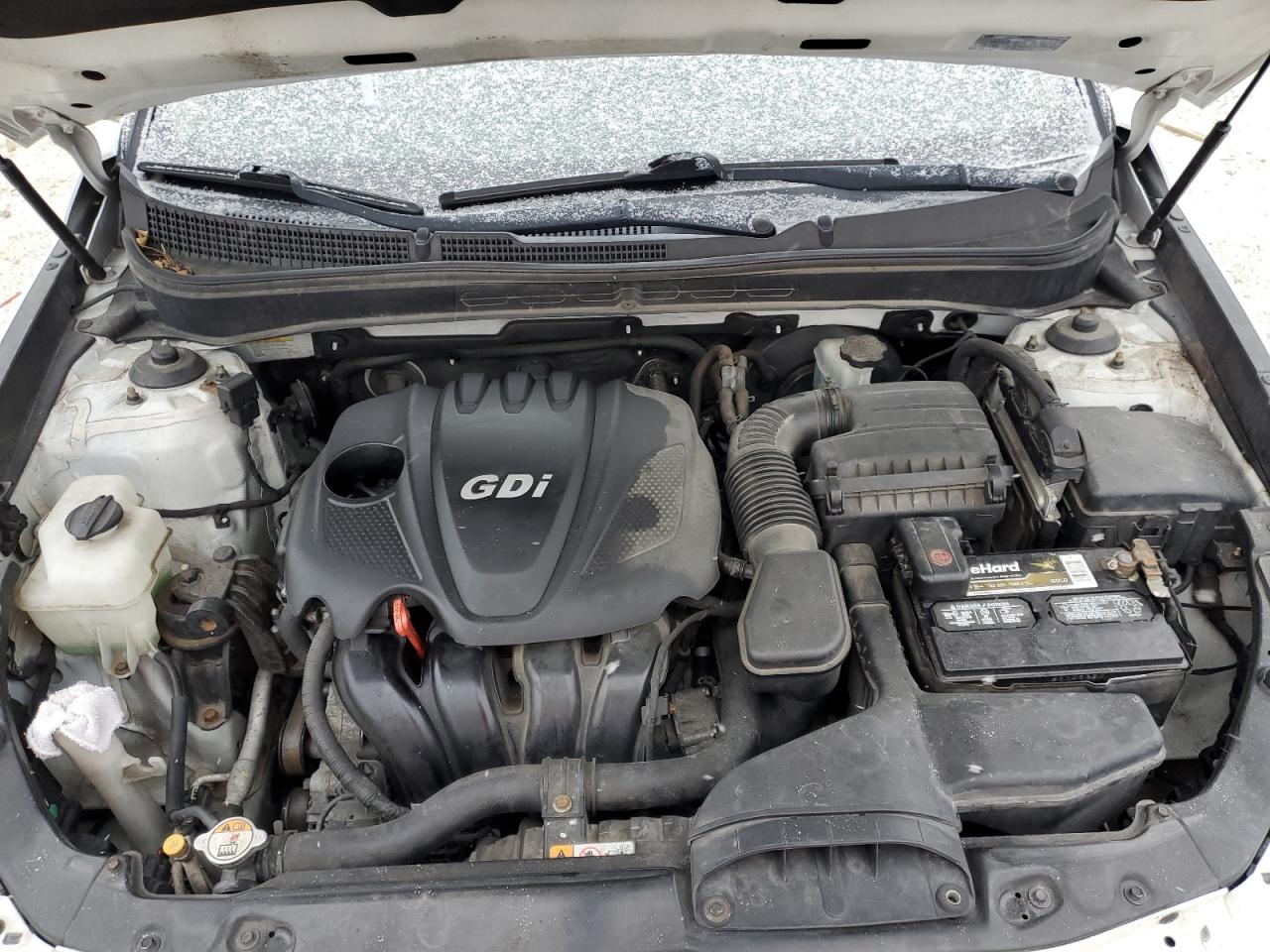 2013 Hyundai Sonata VIN 5NPEB4AC0DH731360 Copart auction photo, vandalism / front end damage thumbnail 11