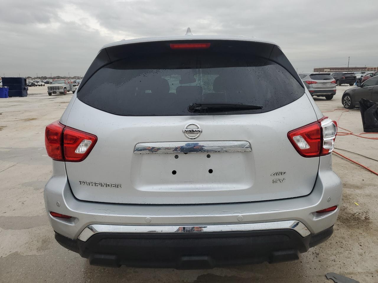 2019 Nissan Pathfinder VIN 5N1DR2MM6KC623930 Copart auction photo, front end / side damage thumbnail 6