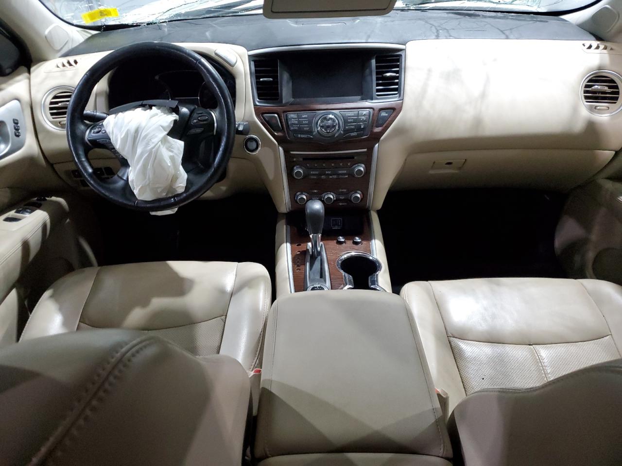 2019 Nissan Pathfinder VIN 5N1DR2MM0KC584512 Copart auction photo, front end / minor dent/scratches damage thumbnail 8