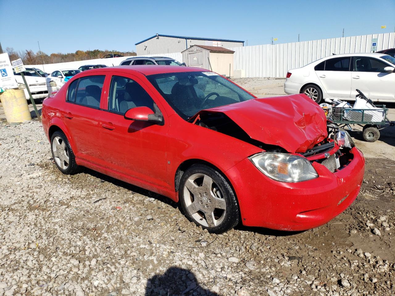 2009 Chevrolet Cobalt VIN 1G1AT58H997153895 Copart auction photo, front end damage thumbnail 4