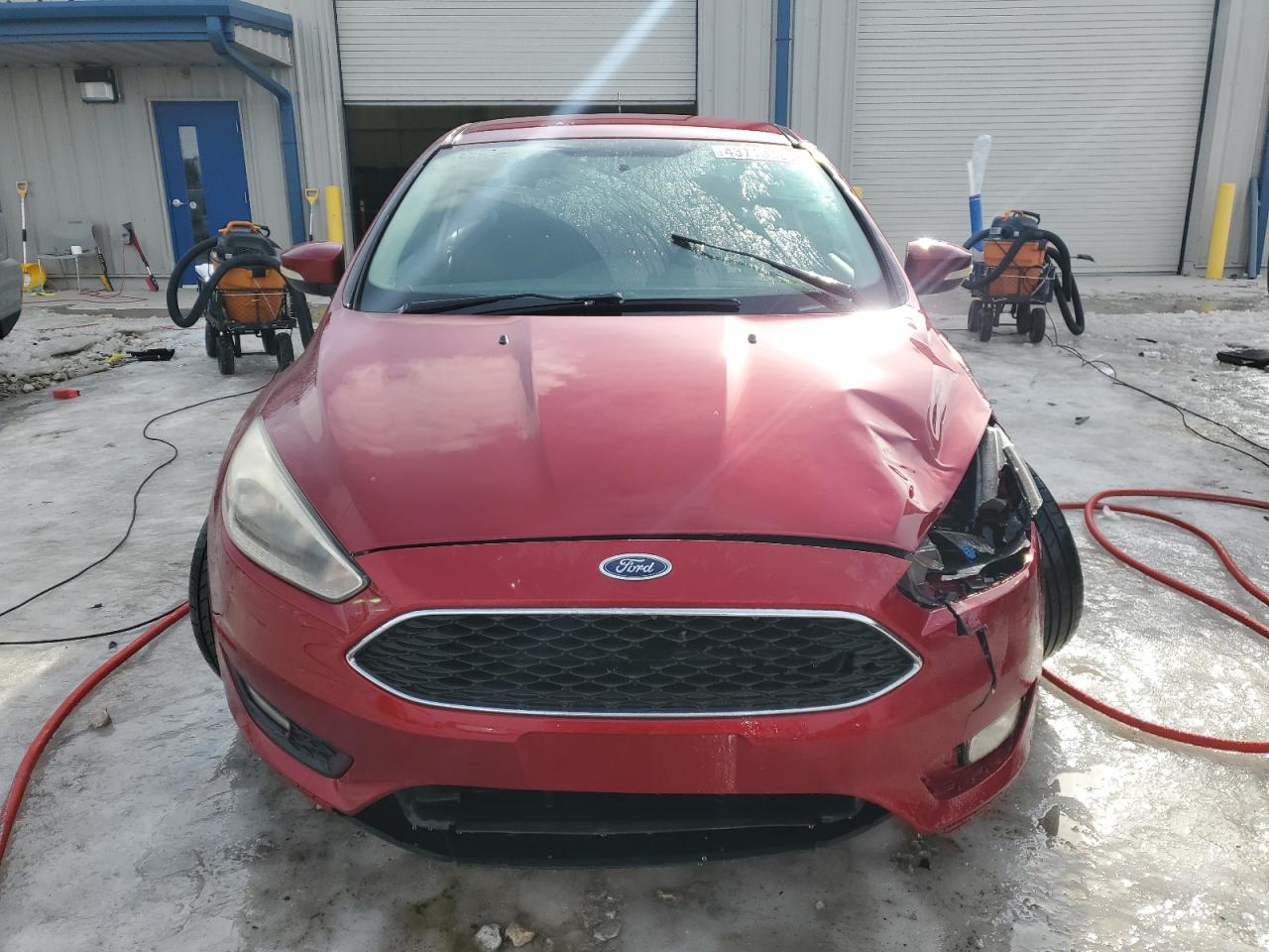 2016 Ford Focus VIN 1FADP3F21GL401028 Copart auction photo, all over damage thumbnail 5