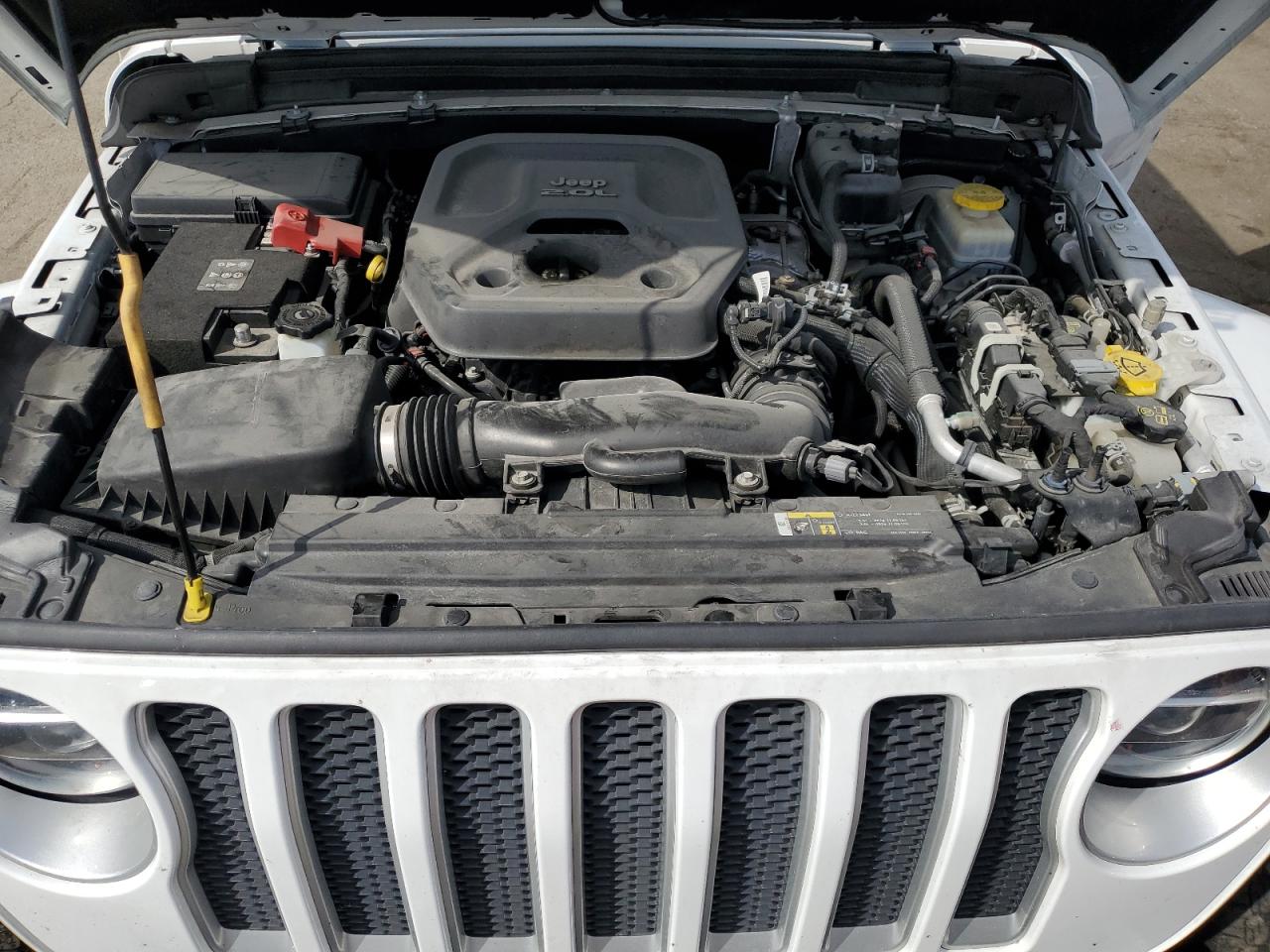 2020 Jeep Wrangler VIN 1C4HJXEN2LW131820 Copart auction photo, rollover damage thumbnail 12