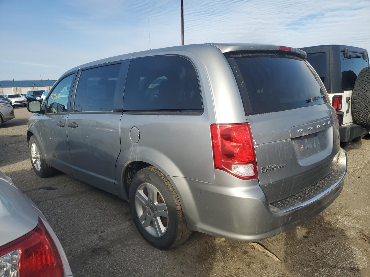2019 Dodge Caravan VIN 2C4RDGBG8KR654591 Copart auction photo, mechanical / minor dent/scratches damage thumbnail 2