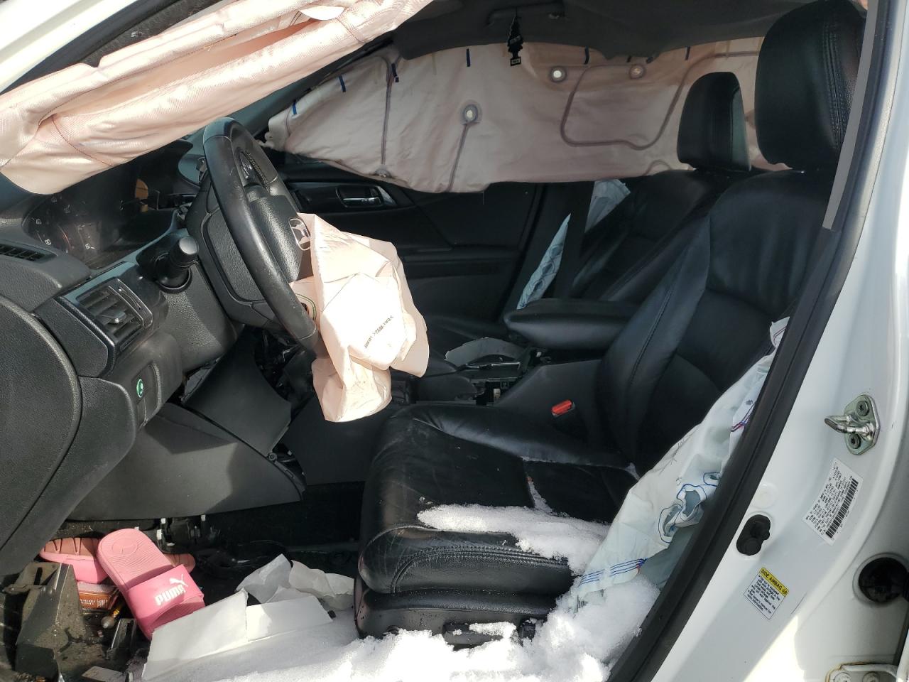 2014 Honda Accord VIN 1HGCR2F58EA044977 Copart auction photo, all over damage thumbnail 7