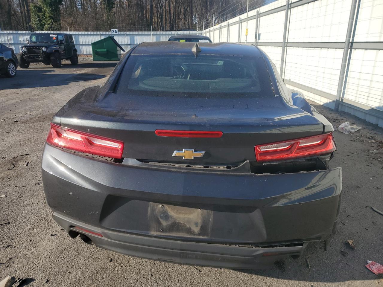 2017 Chevrolet Camaro VIN 1G1FD1RS1H0192798 Copart auction photo, rear end damage thumbnail 6
