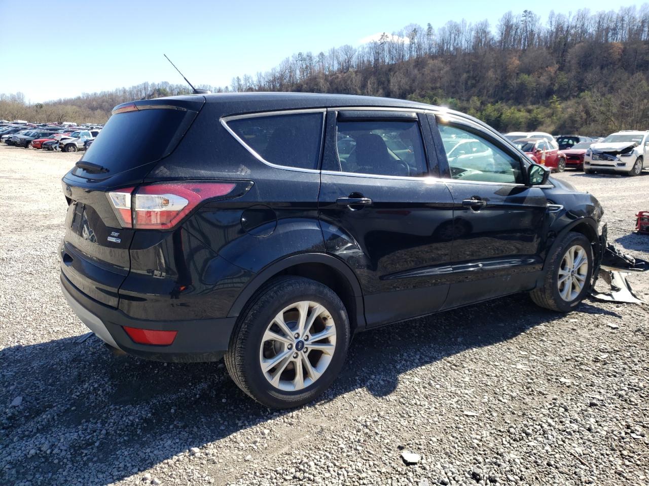 2017 Ford Escape VIN 1FMCU9GD3HUD44226 Copart auction photo, front end damage thumbnail 3
