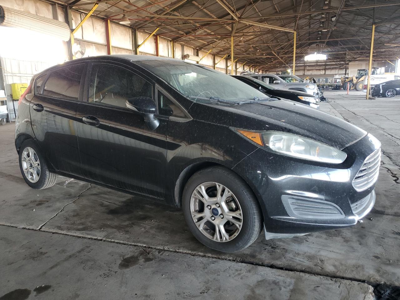2014 Ford Fiesta VIN 3FADP4EJXEM121649 Copart auction photo, minor dent/scratches damage thumbnail 4