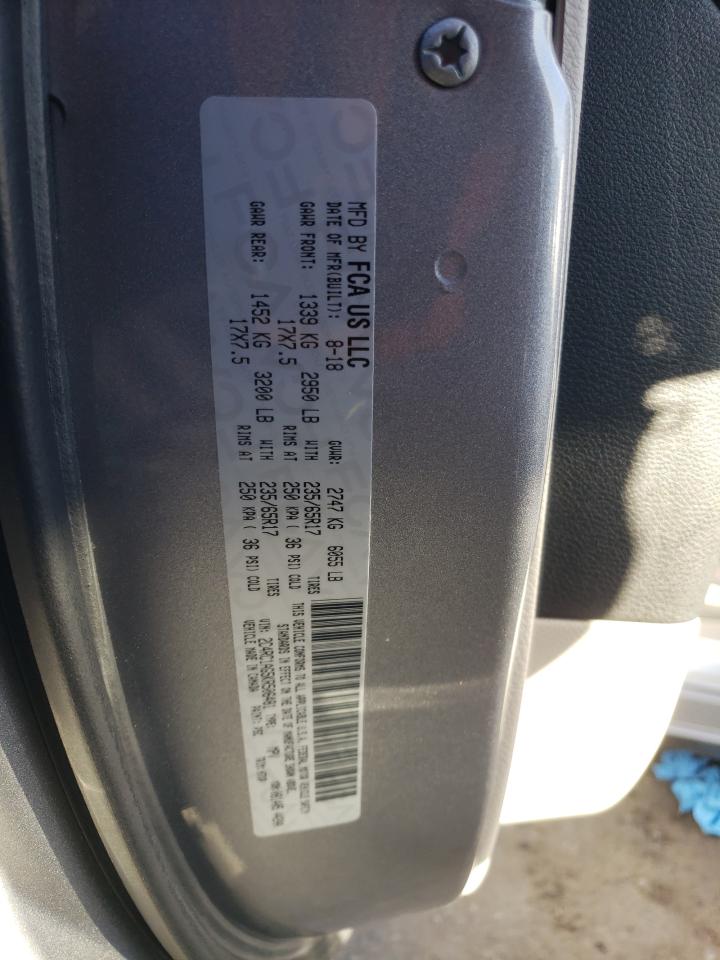 2019 Chrysler Pacifica VIN 2C4RC1AG5KR506481 Copart auction photo, front end damage thumbnail 13