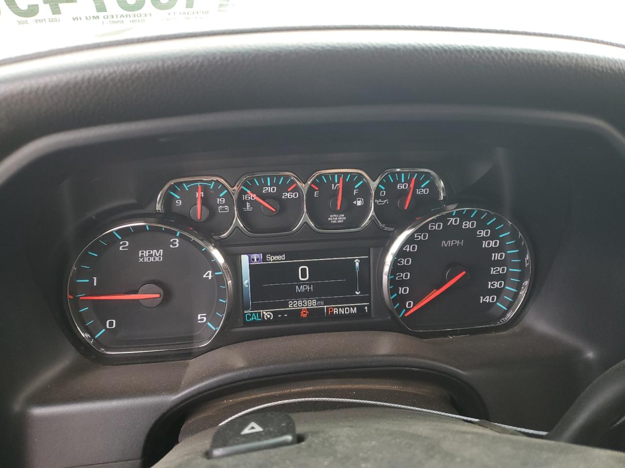 2015 Chevrolet Silverado VIN 1GC4K0C89FF587639 Copart auction photo, side damage thumbnail 9