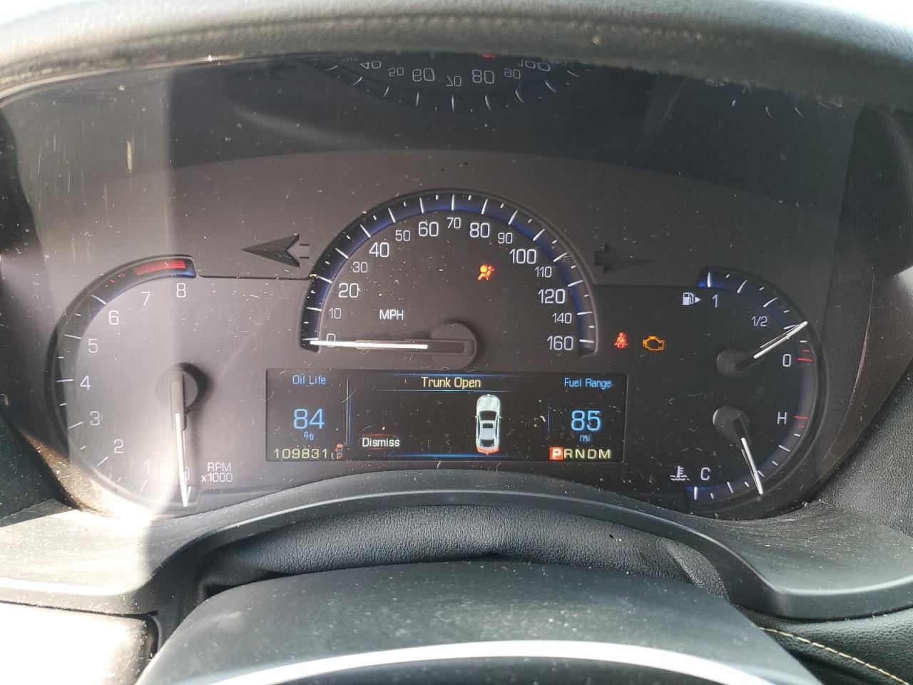 2014 Cadillac ATS VIN 1G6AA5RA8E0111335 Copart auction photo, rear end damage thumbnail 9