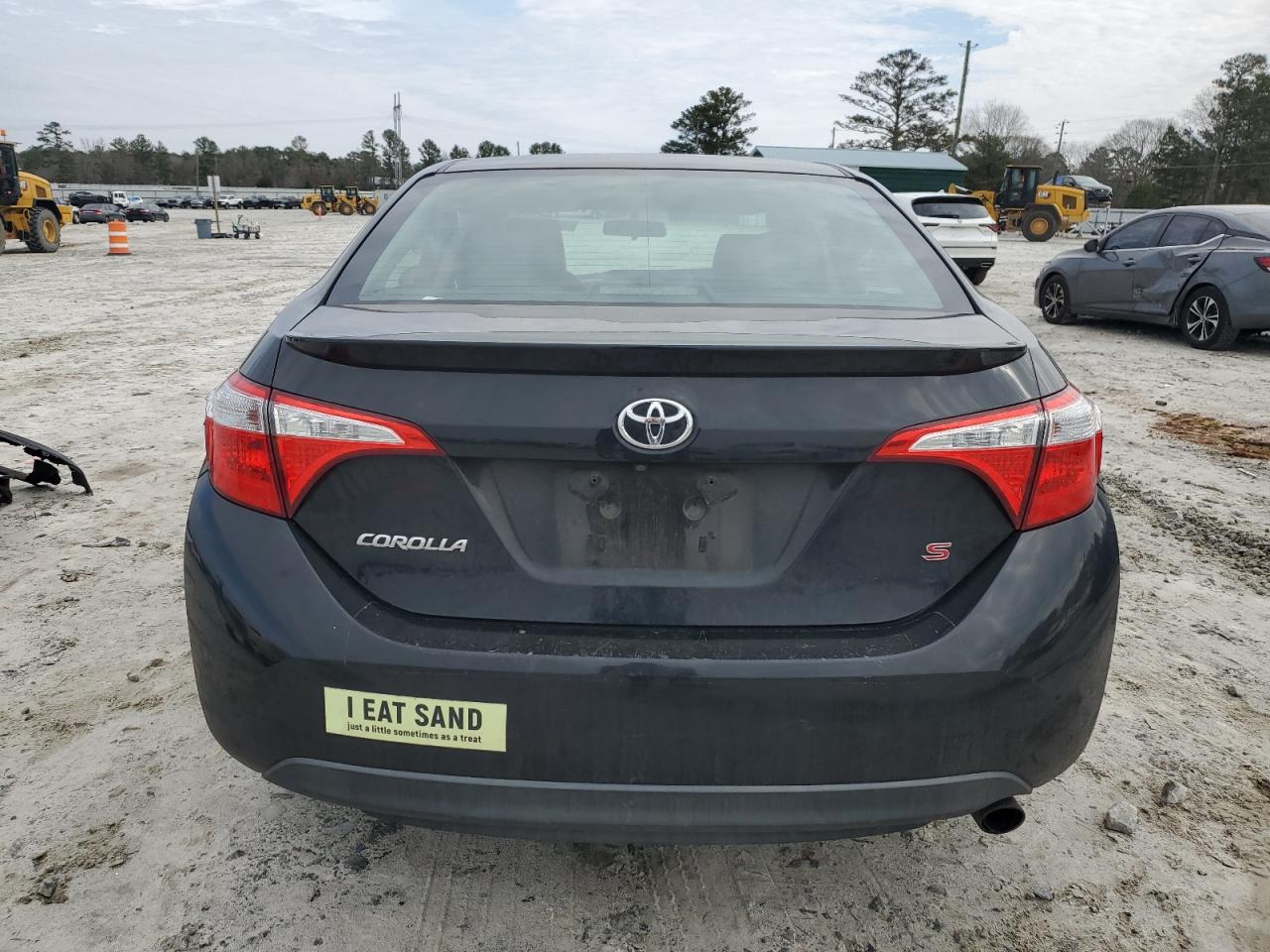 2015 Toyota Corolla VIN 2T1BURHE9FC254631 Copart auction photo, front end damage thumbnail 6