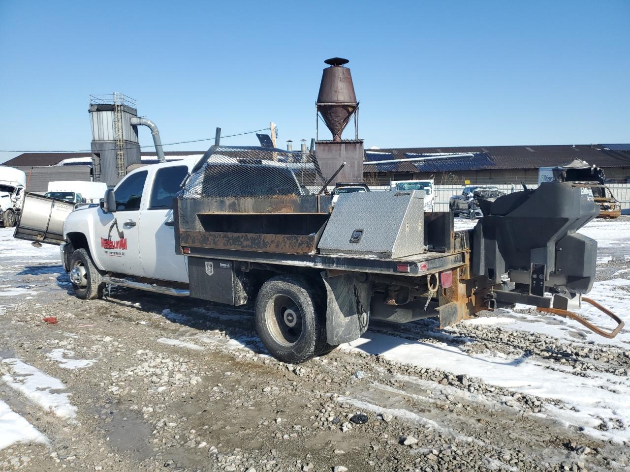 2011 Chevrolet Silverado VIN 1GB4KZCL2BF125544 Copart auction photo, rollover damage thumbnail 2