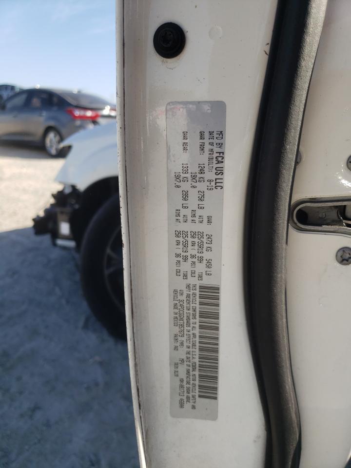 2019 Dodge Journey VIN 3C4PDCGGXKT857679 Copart auction photo, front end damage thumbnail 13