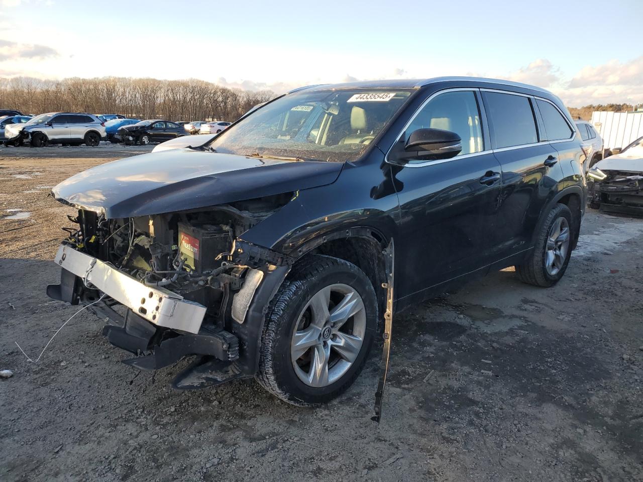2016 Toyota Highlander VIN 5TDDKRFHXGS349980
