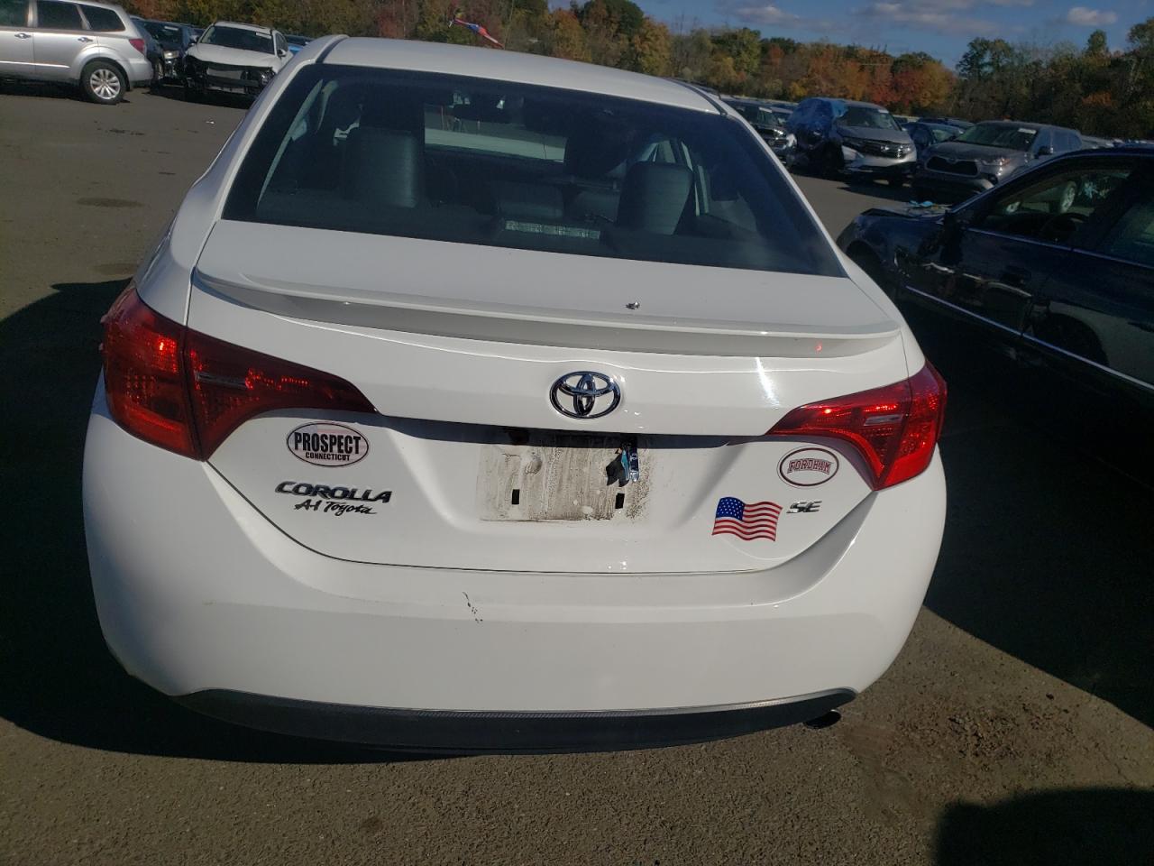 2017 Toyota Corolla VIN 2T1BURHE6HC787328 Copart auction photo, front end damage thumbnail 6