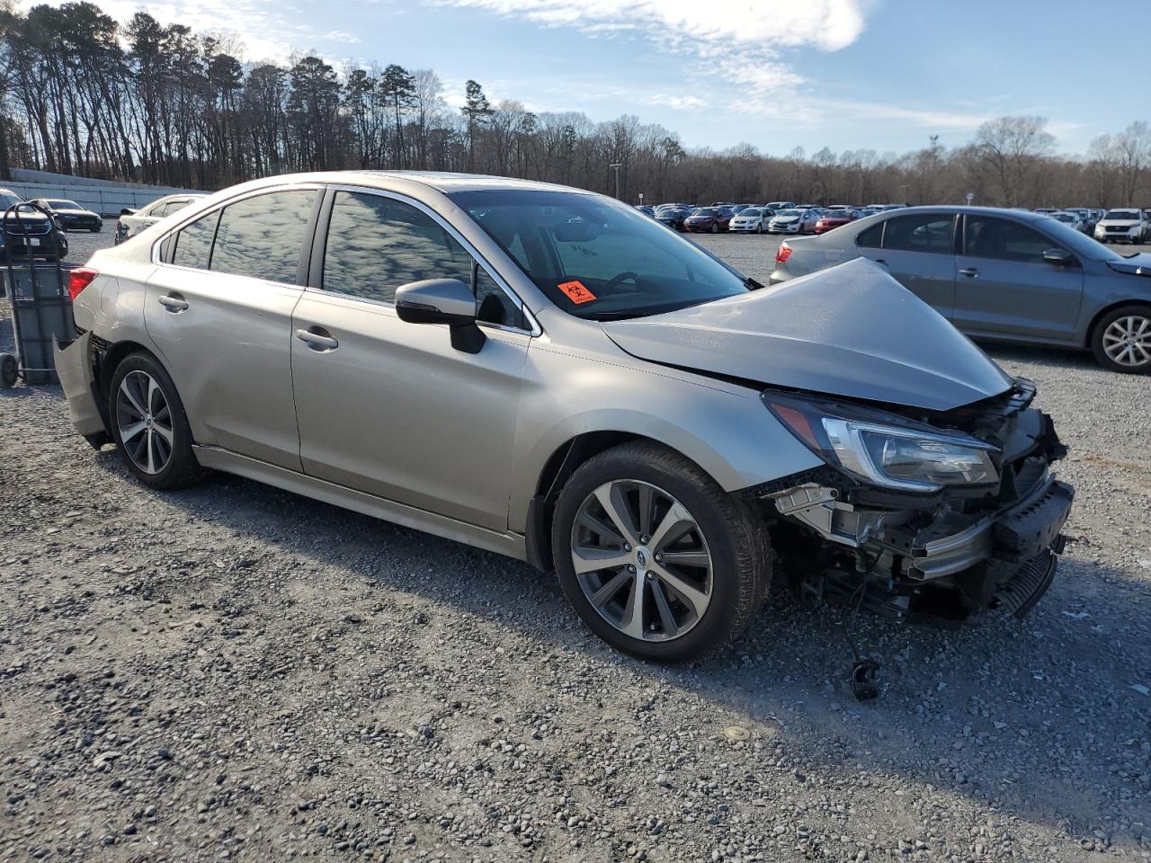 2018 Subaru Legacy VIN 4S3BNEN64J3039274 Copart auction photo, all over damage thumbnail 4