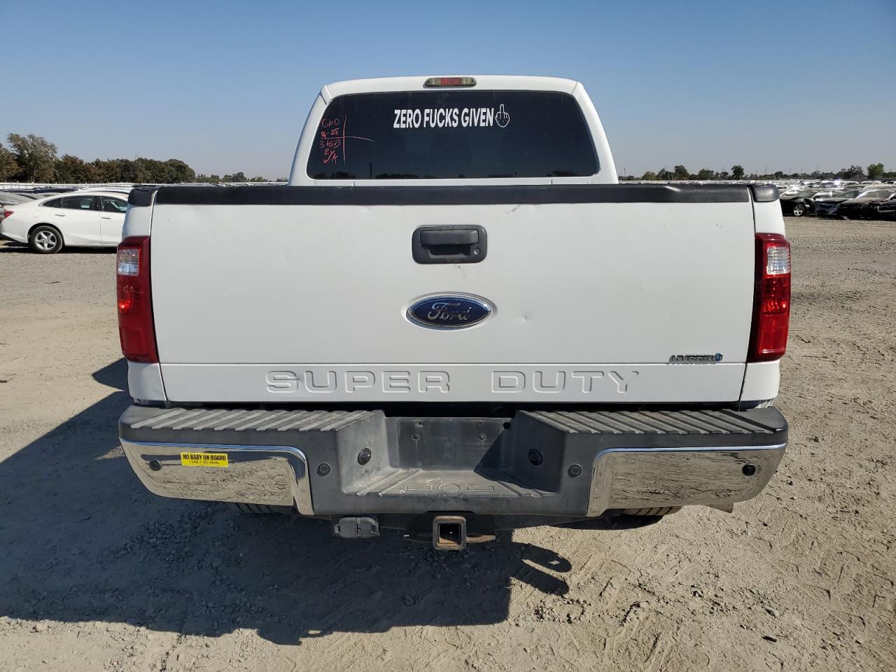 2011 Ford F250 VIN 1FT7W2BT8BEB74906 Copart auction photo, front end / side damage thumbnail 6