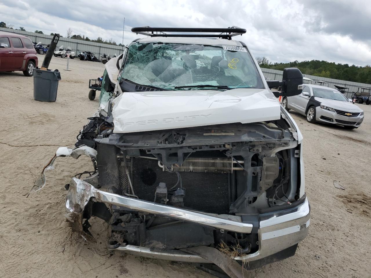 2020 Ford F250 VIN 1FT7W2A65LEE81978 Copart auction photo, front end damage thumbnail 5