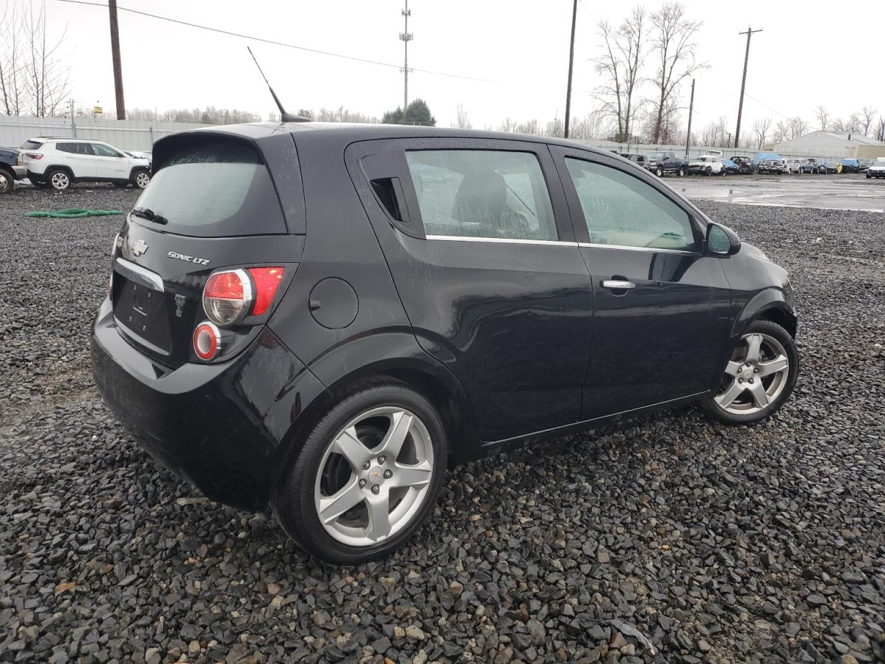 2012 Chevrolet Sonic VIN 1G1JE6SH1C4194880 Copart auction photo, front end damage thumbnail 3